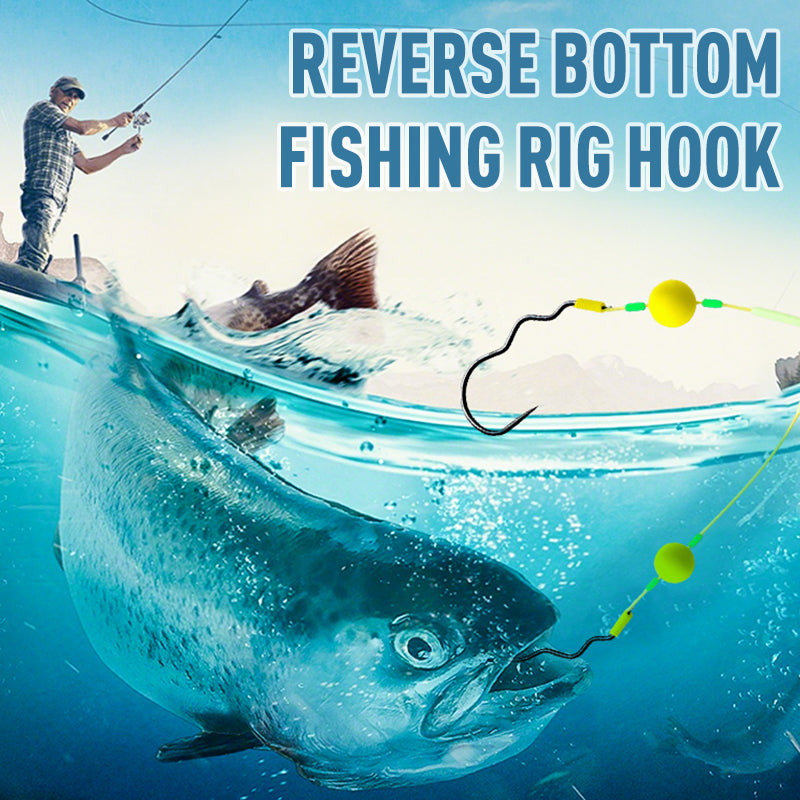 🔥🔥Buy 3 Get 2 Free 🎁Reverse Bottom Fishing Rig Hook – moriiy