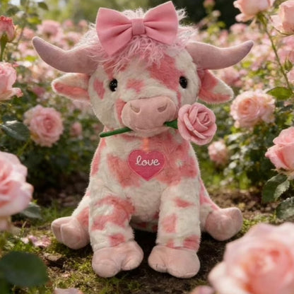 🔥Mother's Day Special : 70% OFF💘🐮Adorable Pink Highland Cow Plush