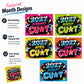💥Early Bird Sale — 49% OFF🎁2027 Year of the Cunt Wall Calendar – Bold Graffiti Humor Calendar📆🌟