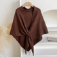 🏆Flash Sale⚡ 50K+ 💕Women's Solid Color Wool Blend Shawl☁️