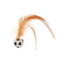 🔥🔥Buy More Save More🔥💥Interactive Cat Bouncy Ball with Feather🔥🔥