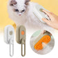 🔥2026 HOT SALE🔥Hair Removal Combs 3 In 1 Electric Spray Cat Hair Brushes For Massage Pet Grooming Comb