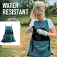 Hot Sale- Up To 50% Off🍅Cross Back Gardening Apron With Deep Kangaroo Release Pockets