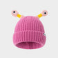 🎃Halloween Gift🎁Winter Parent-Child Cute Glowing Little Monster Knit Hat