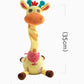 🎉 Best-Selling Musical Giraffe Toy – Sings, Dances & Repeats What You Say! 🦒🎵🗣️
