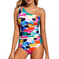 💖LAST DAY SPECIAL PRICE: ￡11.99!!💖Women's Cutout One Shoulder One Piece Swimsuit👙
