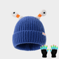 🎃Halloween Gift🎁Winter Parent-Child Cute Glowing Little Monster Knit Hat