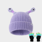 🎃Halloween Gift🎁Winter Parent-Child Cute Glowing Little Monster Knit Hat