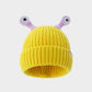🎃Halloween Gift🎁Winter Parent-Child Cute Glowing Little Monster Knit Hat