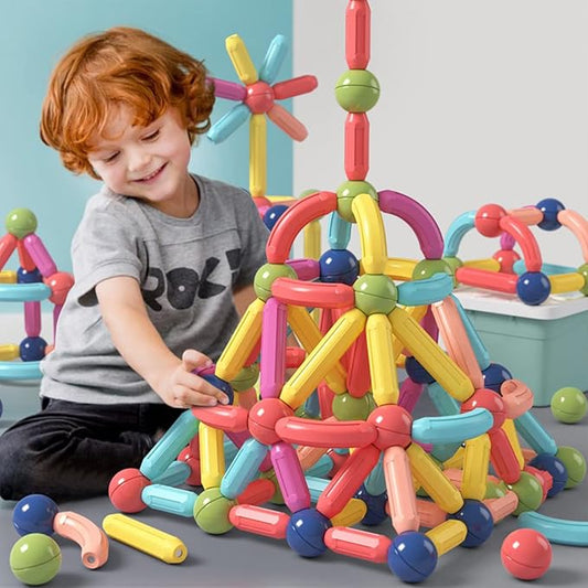 🔥Christmas Sale-Up to 50% Off🔥Magnetic Balls and Rods Set Educational Magnet Building Blocks