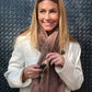 🎄60% OFF NOW! 🎉50K+ SOLD!🎁Cozy Scarf with Hidden Pocket – Warm, Soft & Secure Zipper🧣