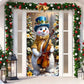 🎅Christmas Door Cover🌟🌟2025 Christmas and Halloween front door decoration