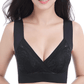 ROSY LIFT BRA –Plus Size Comfort Extra Elastic Wireless Support Lace Bra (Size runs the same as regular bras)