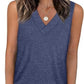🎁Last Day Promotion 49% OFF✨Women's Sleeveless V-Neck Slimming Loose Fit Casual Tank Top T-Shirt