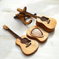 🔥Christmas New Version🎁Wooden Acoustic Guitar Pick Box🎸