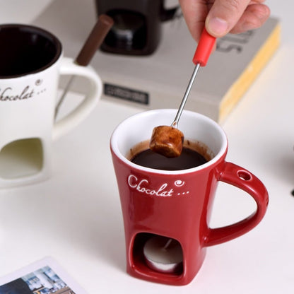🎁Christmas Hot Sale🔥🍫 Handmade Chocolate Melting Mug – The Cozy Fondue Experience