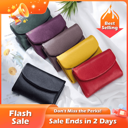 ✨⏰Unisex Pebble Leather Wallet🔥