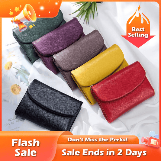 ✨⏰Unisex Pebble Leather Wallet🔥