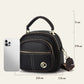 🔥Christmas Sale-Up to 50% Off🛫Classic Multifunctional Compartments Adjustable Wide Shoulder Strap Leather Crossbody Bag