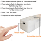 🎁🏆Flash Sale💥EACH ONLY ￡3.39!!!✨🔥-💡Punch-free Smart Sensor Magnetic Rechargeable LED Lights