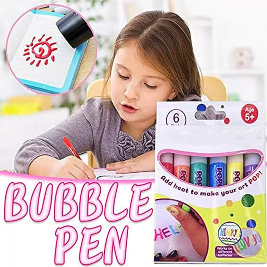 🔥HOT SALE-UP TO 70%  Off🎁🖍️Magic Puffy Bubble Pens