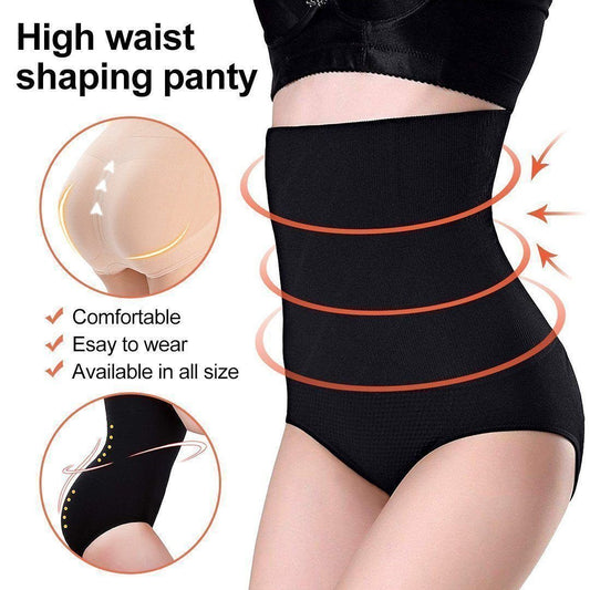 🔥Buy 2 Get 1 Free🔥💥EACH ONLY ￡4.33!!🚀High Waist Tummy Control Shapewear Panties