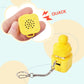 🔥HOT SALE-UP TO 50% Off🔥Frog Croaking Fidget Toy - Rechargeable Frog Croaking Keychain, Frog Croaking Stress Reliever with Colorful Lights, Fun & Portable Anxiety Relief Toy