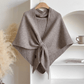 🏆Flash Sale⚡ 50K+ 💕Women's Solid Color Wool Blend Shawl☁️