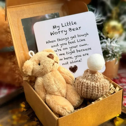 🐻Buy 2 Get 1 Free🎁Handmade Mini Plush Teddy Bear in Box