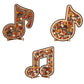 🔥LAST DAY SALE ONLY ￡7.99!!🎵 Musical Note Wooden Jigsaw Puzzle🧩Unique Shape & Whimsy Instrument Pieces