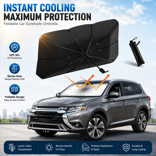 ❤️LAST DAY SALE 50% OFF!!💕The SunShade Foldable Heat Protector for UK Summers