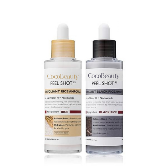 🔥Buy 1 Get 1 Free🔥 Peel Shot Glow Rice Ampoule Duo NEW: 🏆 2025 RATED SKIN CARE INNOVATION