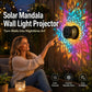 🔥Last Day Surprise Price: 🎉Only £7.99!! 💡Solar Mandala Projector Light – Waterproof Outdoor Wall Decor with Auto On/Off