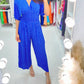 🔥2025 Hot SALE 50% OFF🔥 Polka Dot Printed Elastic Waist Jumpsuit