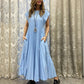 🌹Mother's Day Promotion 🎁Sleeveless Pleated Simple Solid Color Dress