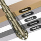 🔥BUY 1 GET 1 FREE🔥New Four-Flute Sawtooth Eccentric Drill Bit Set(1 Set 4 PCS)