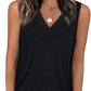 🎁Last Day Promotion 49% OFF✨Women's Sleeveless V-Neck Slimming Loose Fit Casual Tank Top T-Shirt