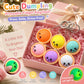 🔥🌈This Week's Special Price:£6.99‼️🎁Cute Dumpling Pressable Fidget Keychain - touch sensing light
