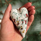 💖DIY Heart Shaped Hand Embroidered Christmas Finished product/DIY material kit