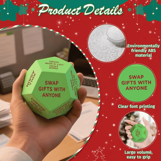 🎁50% OFF - This Week Promotions🔥Hilarious Christmas Gift Exchange Party Game Dice
