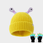 🎃Halloween Gift🎁Winter Parent-Child Cute Glowing Little Monster Knit Hat