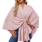 🔥Elegant Shawl Wraps Soft Open Front Poncho Sweater