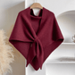 🏆Flash Sale⚡ 50K+ 💕Women's Solid Color Wool Blend Shawl☁️