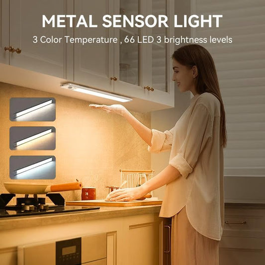 🏆 Hot Sale - 49% OFF 🔥3-Color Lighting Punch-free Smart Sensor Magnetic Rechargeable LED Lights