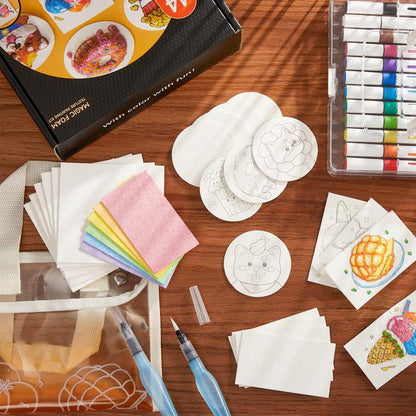 🎅 Christmas Gift Sale 50% Off🎉😃 Magic 3D Foam Texture Painting Kit 🎨✨