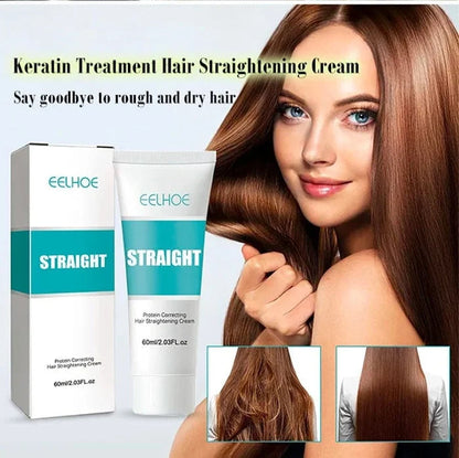 ✨Hot Sale Up to 50%✨ Silk & Keratin Hair Straightening Cream🔥