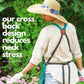 Hot Sale- Up To 50% Off🍅Cross Back Gardening Apron With Deep Kangaroo Release Pockets