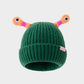 🎃Halloween Gift🎁Winter Parent-Child Cute Glowing Little Monster Knit Hat