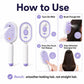 ⏳LAST DAY SALE 50% OFF🎉💕Electric Spray Air Cushion Massage Comb 💨| Detangle, Moisturize💧 & Red Light Therapy
