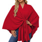 🔥Elegant Shawl Wraps Soft Open Front Poncho Sweater